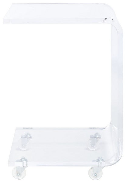 Safavieh Rollins Acrylic Bar Cart | Bar Carts | Modishstore - 3