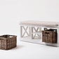 Bench & Basket Set By Novasolo - BE001 | Benches | Modishstore - 2