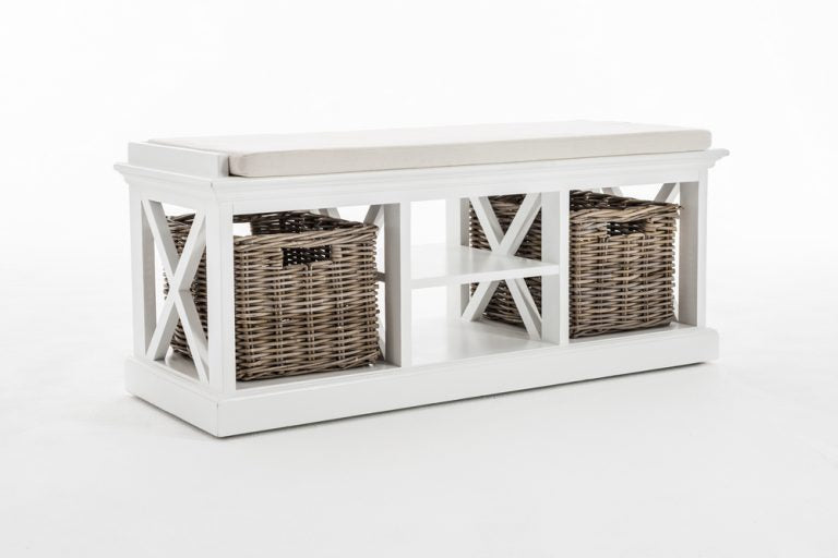 Novasolo Halifax Bench & Basket Set - Thumbnail 5