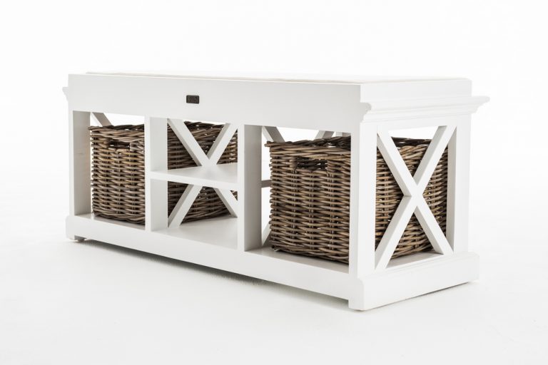 Bench & Basket Set By Novasolo - BE001 | Benches | Modishstore - 5