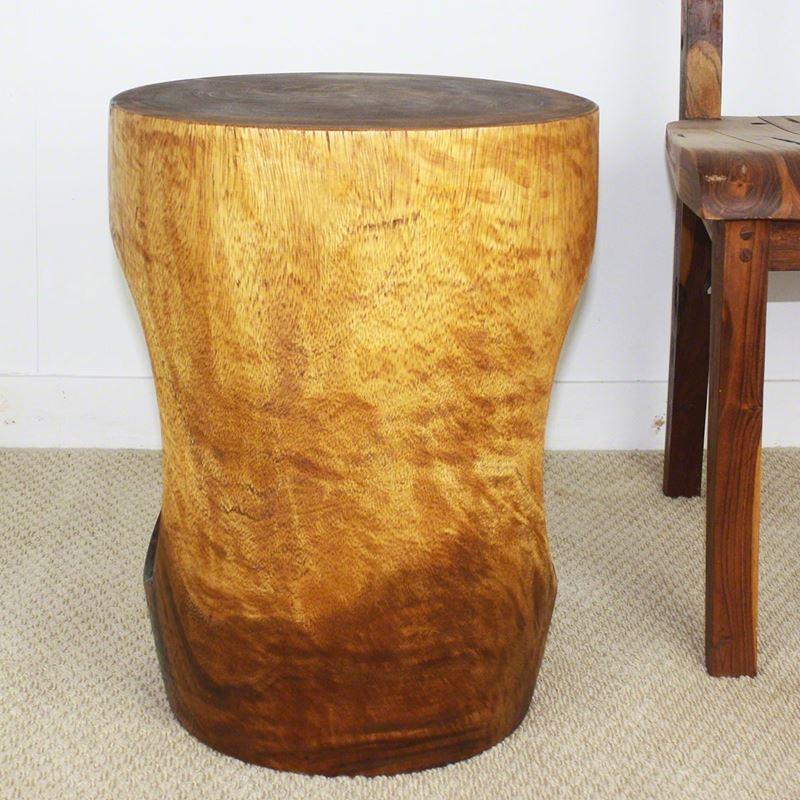 Haussmann Big Eye 15" Dia - Walnut | Stools & Benches | Modishstore-3