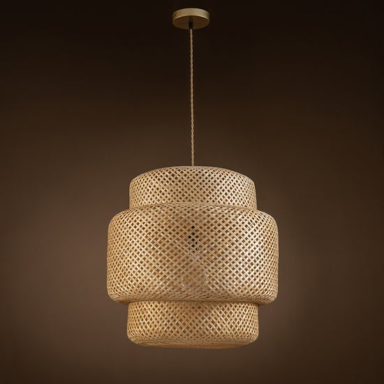Drusilla Single Light Rattan Pendant Light By Ele Light & Decor | Pendant Lamps |  Modishstore  - 8