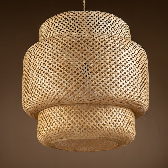 Drusilla Single Light Rattan Pendant Light By Ele Light & Decor | Pendant Lamps |  Modishstore  - 6