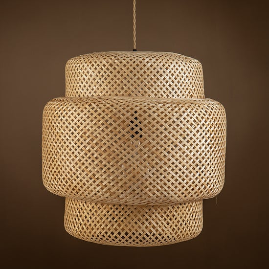 Drusilla Single Light Rattan Pendant Light By Ele Light & Decor | Pendant Lamps |  Modishstore  - 5