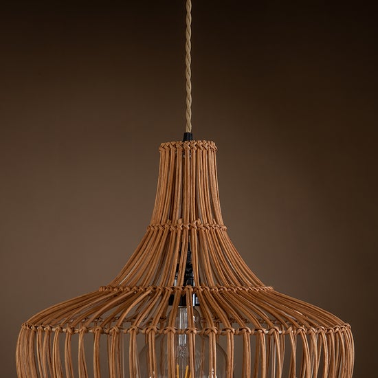 Ailsa Rattan Pendant Lamp By Ele Light & Decor | Pendant Lamps |  Modishstore  - 6