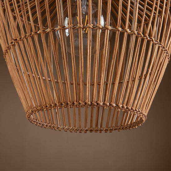 Ailsa Rattan Pendant Lamp By Ele Light & Decor | Pendant Lamps |  Modishstore  - 4