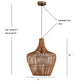 Ailsa Rattan Pendant Lamp By Ele Light & Decor | Pendant Lamps |  Modishstore  - 9