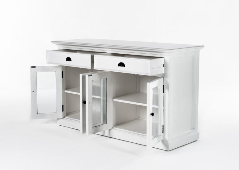 Classic Buffet with Glass Doors  By Novasolo - BG127 | Sideboards | Modishstore - 2