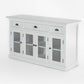 Buffet with 4 Glass Doors 3 Drawers  By Novasolo - BG192 | Sideboards | Modishstore - 7