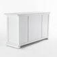 Buffet with 4 Glass Doors 3 Drawers  By Novasolo - BG192 | Sideboards | Modishstore - 4