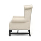 baxton studio sussex beige linen club chair | Modish Furniture Store-3