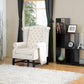 baxton studio sussex beige linen club chair | Modish Furniture Store-5