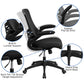 Work From Home Kit - Black Computer Desk, Ergonomic Mesh Office Chair and Locking Mobile Filing Cabinet with Inset Handles | Office Chairs | Modishstore - 6