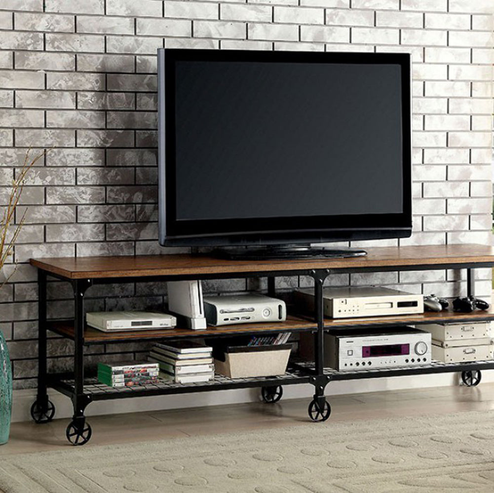 Ventura Ii Industrial 72" Tv Stand  By Benzara | TV Stands |  Modishstore 