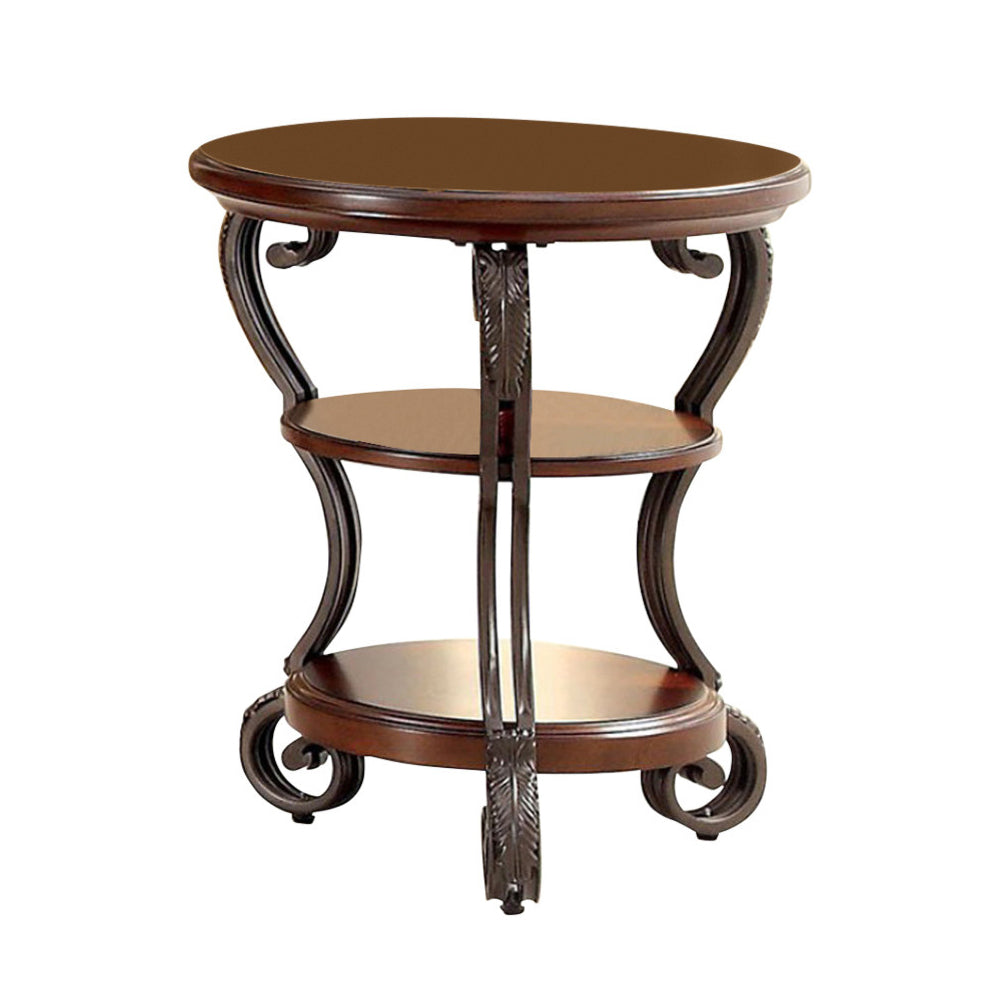 May Transitional Style Side Table  By Benzara | Side Tables |  Modishstore 
