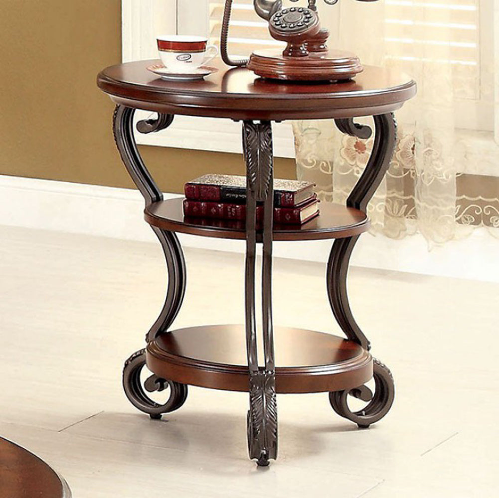 May Transitional Style Side Table  By Benzara | Side Tables |  Modishstore  - 2