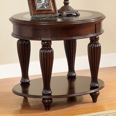 Centinel Traditional Style End Table By Benzara