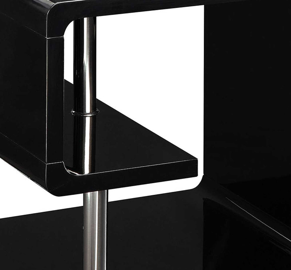 Ninove Contemporary Style End Table, Black  By Benzara | Side Tables |  Modishstore  - 2