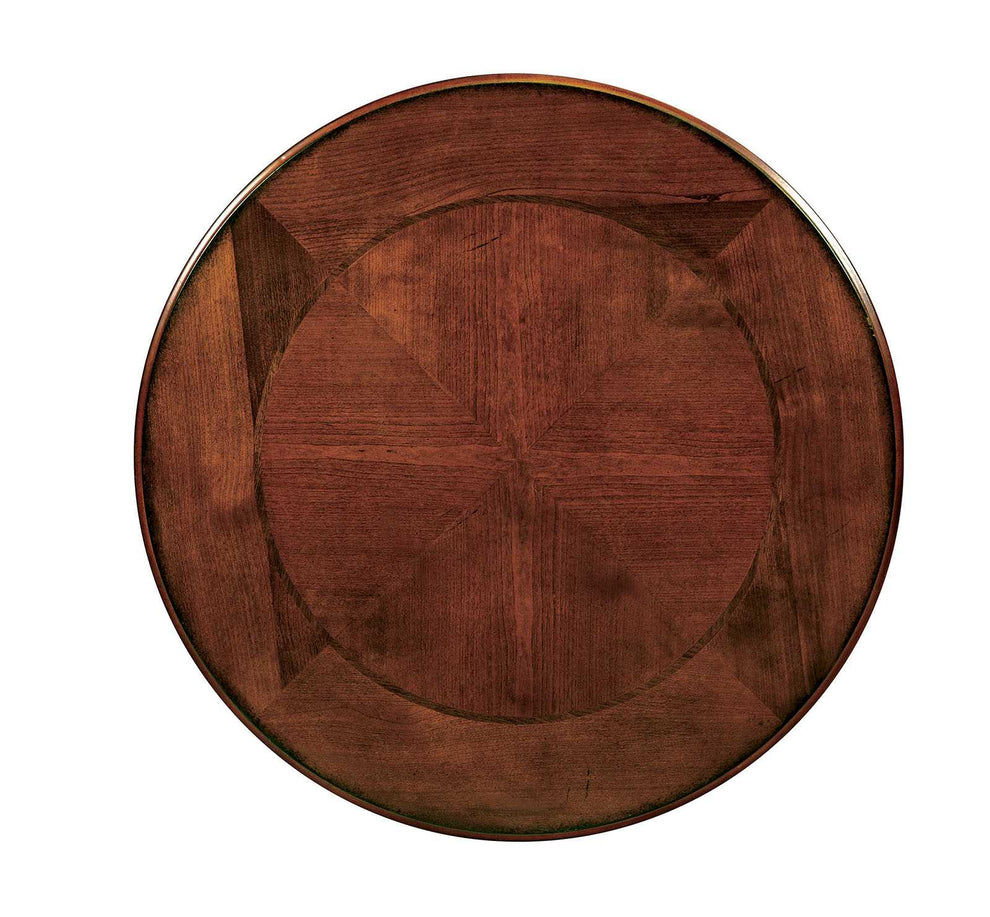 May End Table Transitional Style, Brown Cherry Finish By Benzara | Side Tables |  Modishstore  - 4