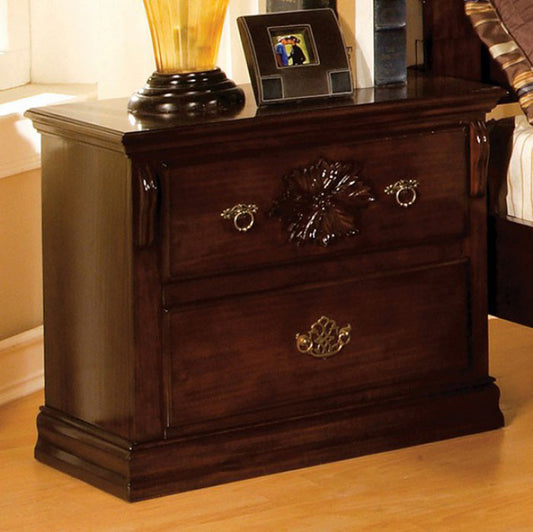 Tuscan Ii Traditional Night Stand In Pine Finish By Benzara | Nightstands |  Modishstore 
