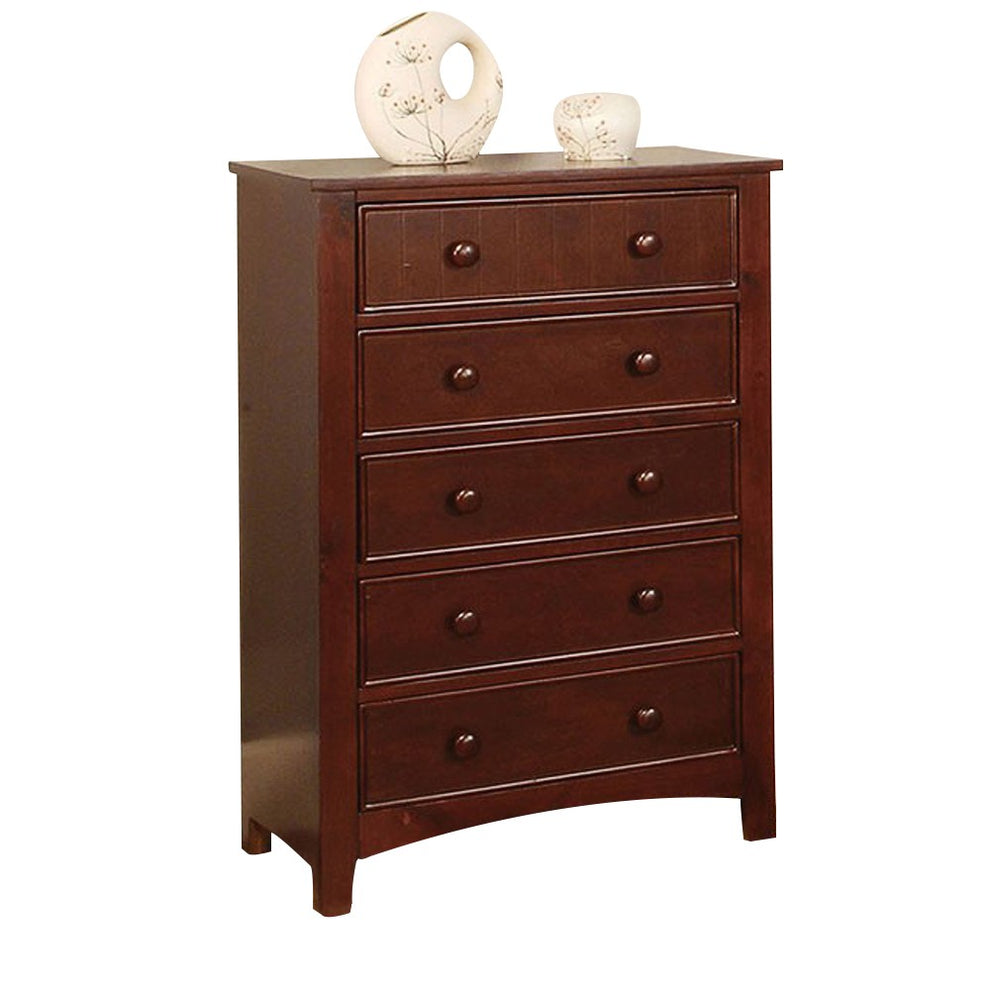 Transitional Style Wooden Chest, Brown  By Benzara | Drawers |  Modishstore  - 2