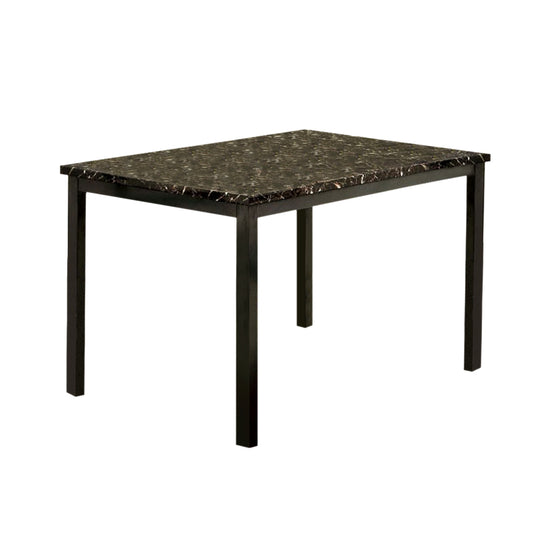 Colman Modern Dining Table In Black  By Benzara | Dining Tables |  Modishstore 