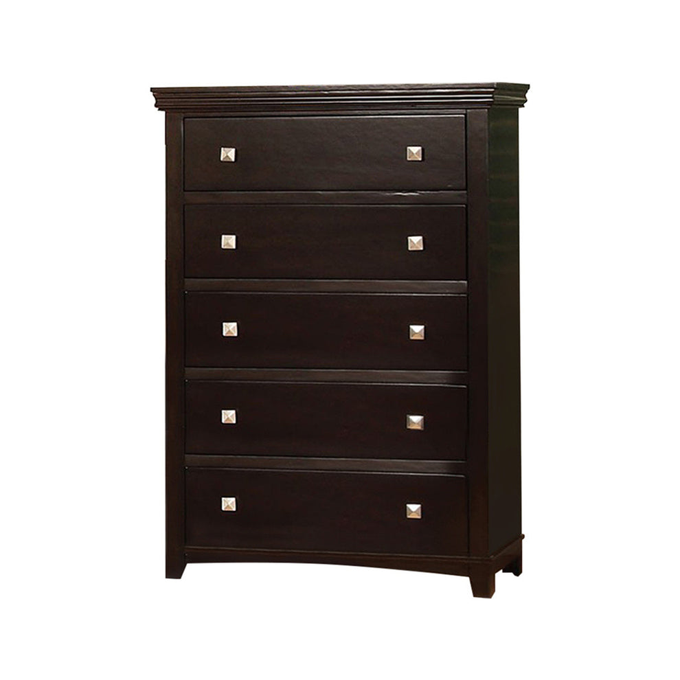 Sturdy Capacious Wooden Chest, Brown By Benzara | Cabinets | Modishstore - 2