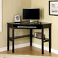 Porto Transitional Corner Desk In Black  By Benzara | Desks |  Modishstore  - 2