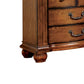 Bellagrand Transitional Night Stand, Antique Tobacco Oak By Benzara | Nightstands | Modishstore - 4