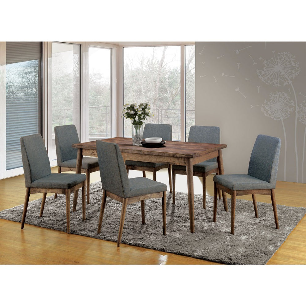 Eindride Mid-Cent Modern Dining Table, Brown By Benzara | Dining Tables |  Modishstore  - 2