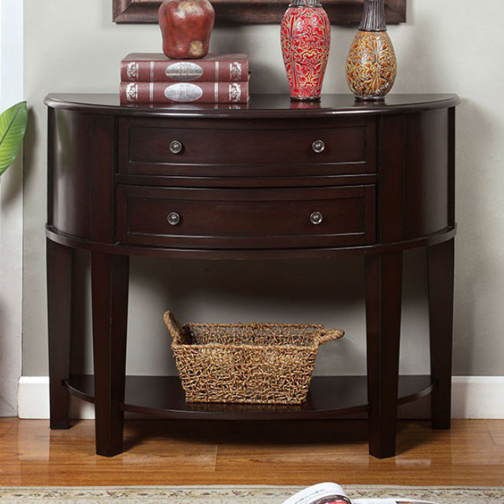 Chanti Transitional Espresso Side Table  By Benzara | Side Tables |  Modishstore  - 2