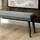Vilhelm I Mid-Century Modern Style Bench , Gray By Benzara | Benches | Modishstore - 2