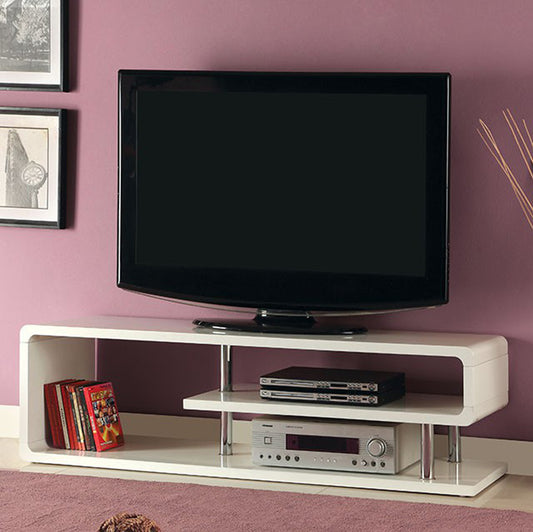 Ninove Ii Contemporary Style Tv Console , White By Benzara | TV Stands |  Modishstore 