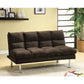 Saratoga Contemporary Saratoga Micro-Fiber Sofa Futon, Expresso By Benzara | Sofas |  Modishstore 