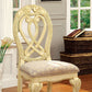 Wyndmere Traditional Side Chair, Cream Finish, Set Of 2  By Benzara | Armchairs |  Modishstore  - 2