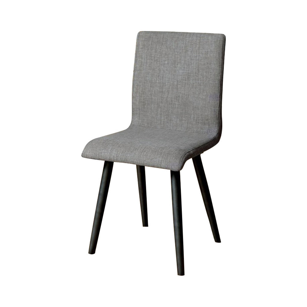 Vilhelm I Midcentury Modern Side Chair, Gray, Set Of Two  By Benzara | Armchairs |  Modishstore  - 3