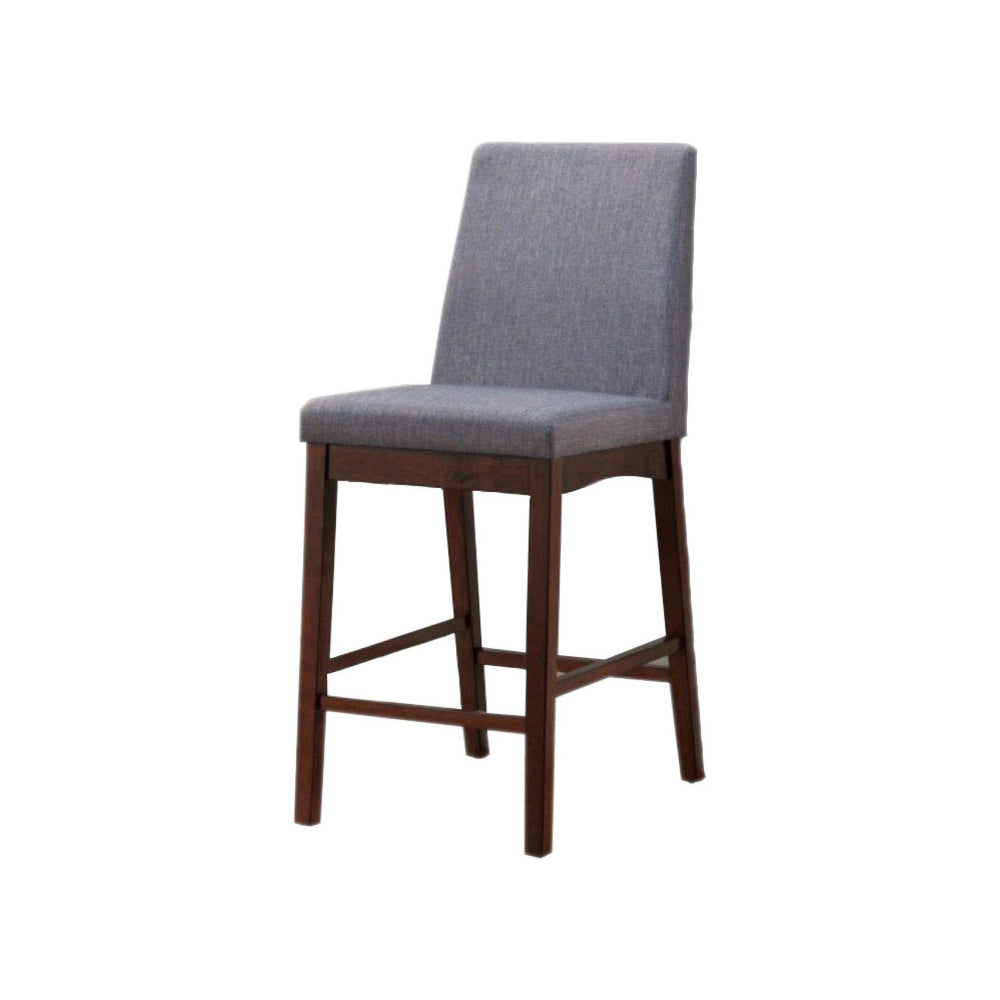 Marten Midcentury Modern Counter Height Chair, Brown Cherry, Set Of 2 By Benzara | Counter Chairs |  Modishstore  - 2