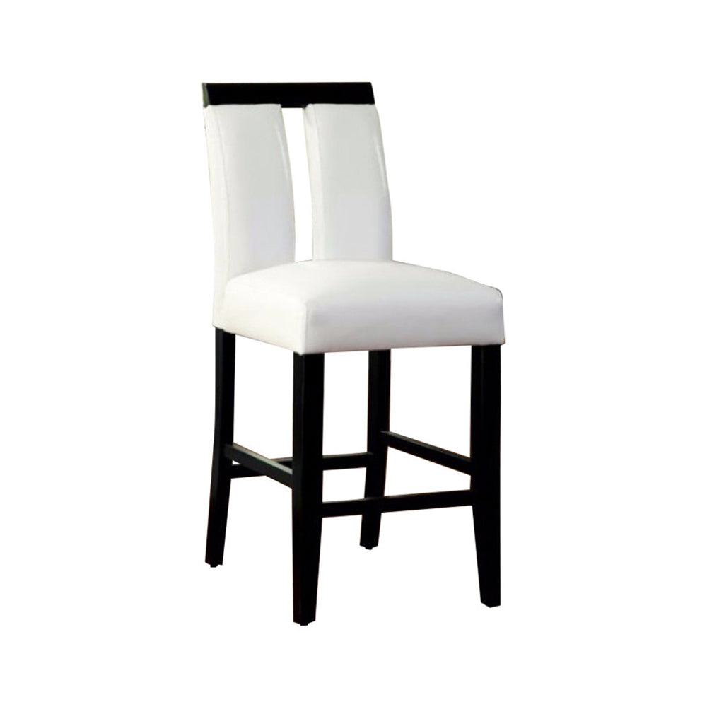 Luminar Ii Counter Height Chair, Black Finish, Set Of 2  By Benzara | Armchairs |  Modishstore  - 3