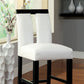 Luminar Ii Counter Height Chair, Black Finish, Set Of 2  By Benzara | Armchairs |  Modishstore  - 2