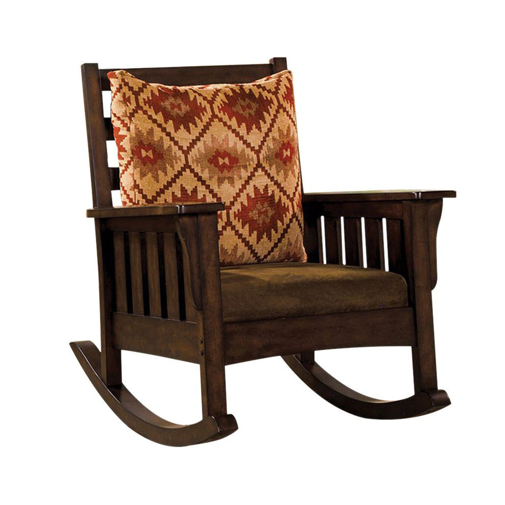 Morrisville Traditional Accent Chair, Dark Oak  By Benzara | Armchairs |  Modishstore  - 2