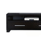 Rich And Elegant Tv Stand With Storage, Black By Benzara | TV Stands | Modishstore - 5
