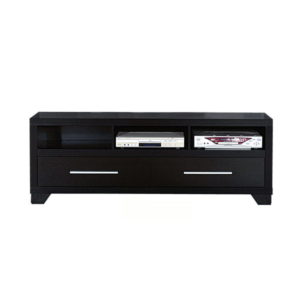 Rich And Elegant Tv Stand With Storage, Black By Benzara | TV Stands | Modishstore - 4