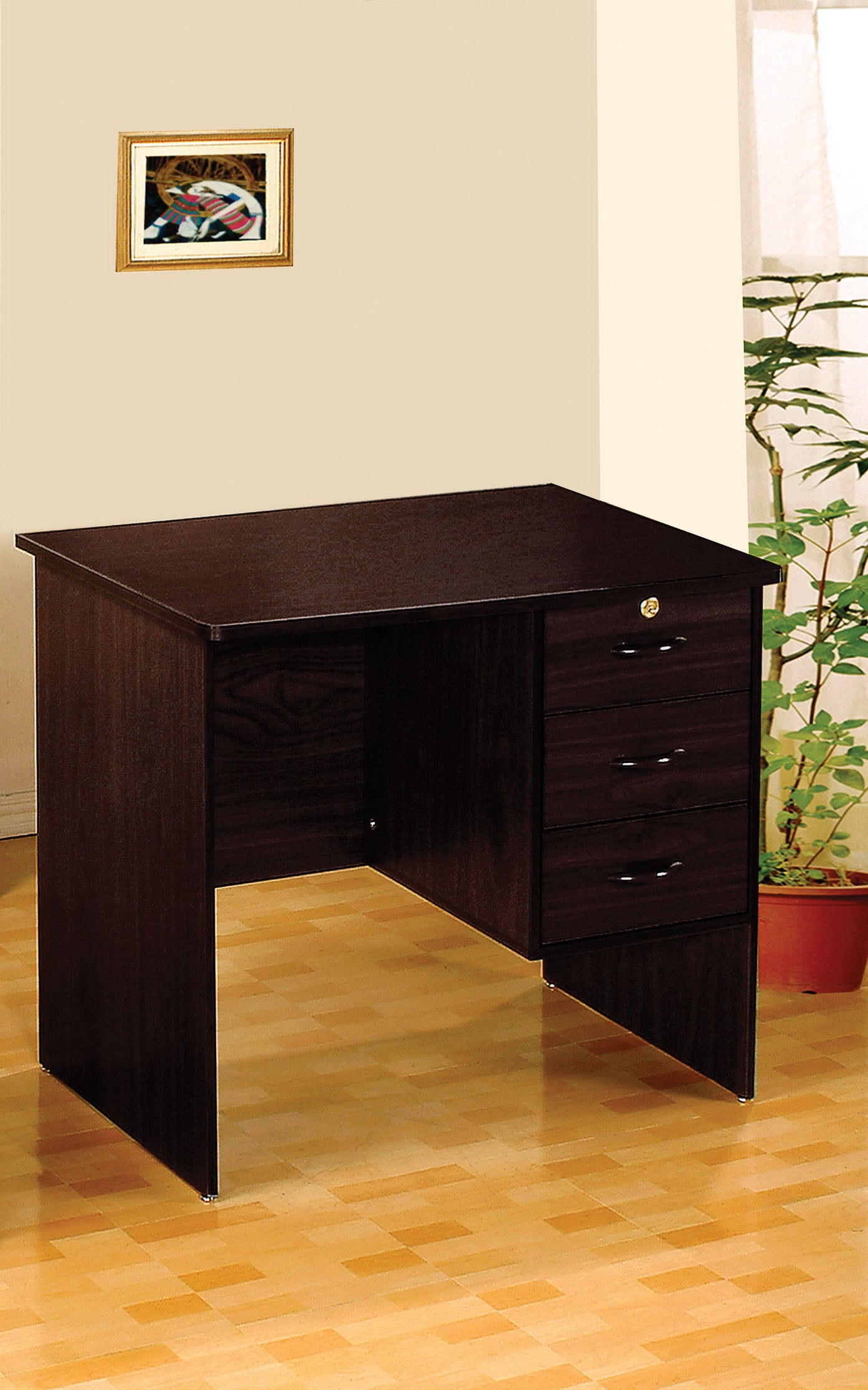 Elegant Looking Hamm Desk, Espresso By Benzara | Desks |  Modishstore 
