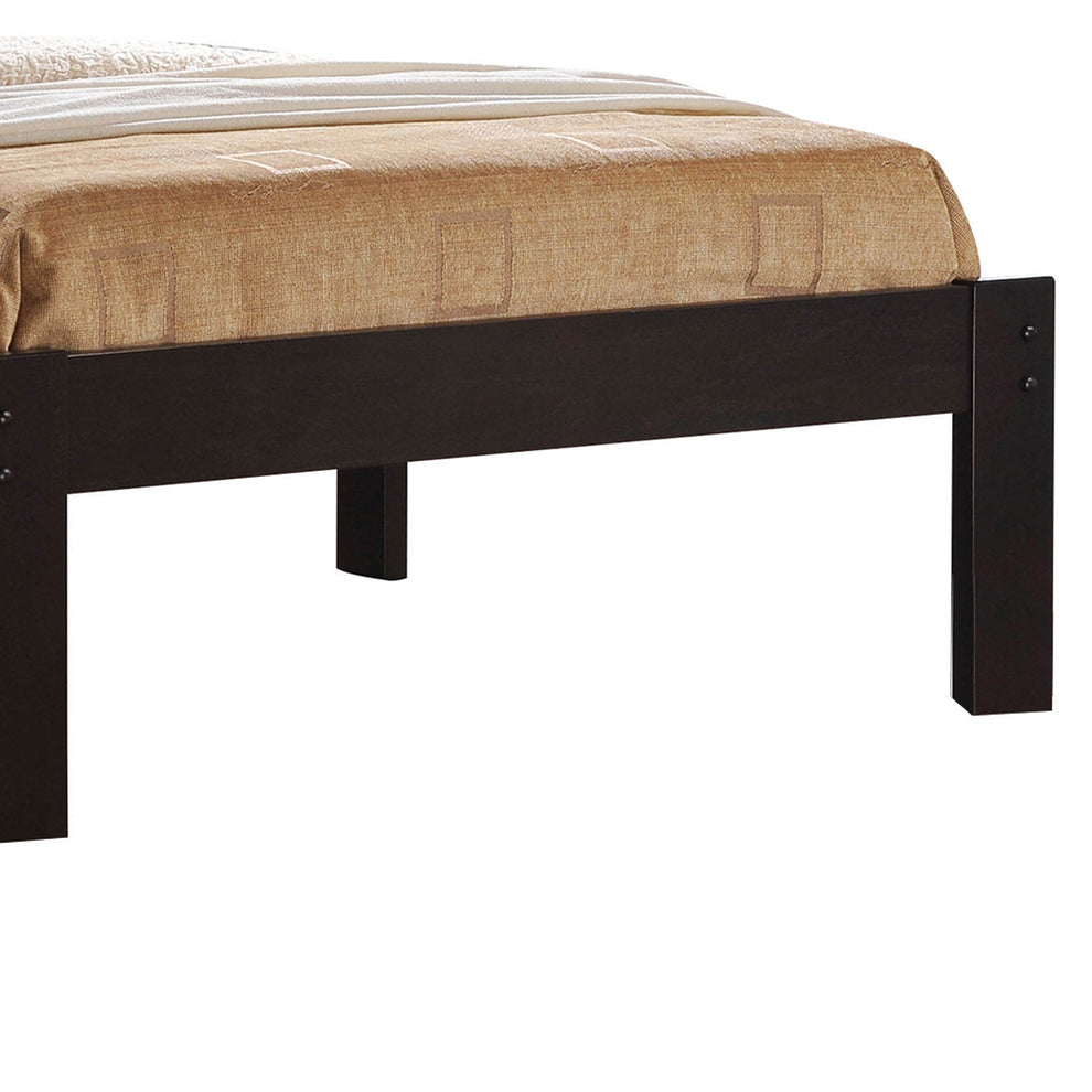 Kenney Elegant Queen Bed, Espresso By Benzara | Beds |  Modishstore  - 3