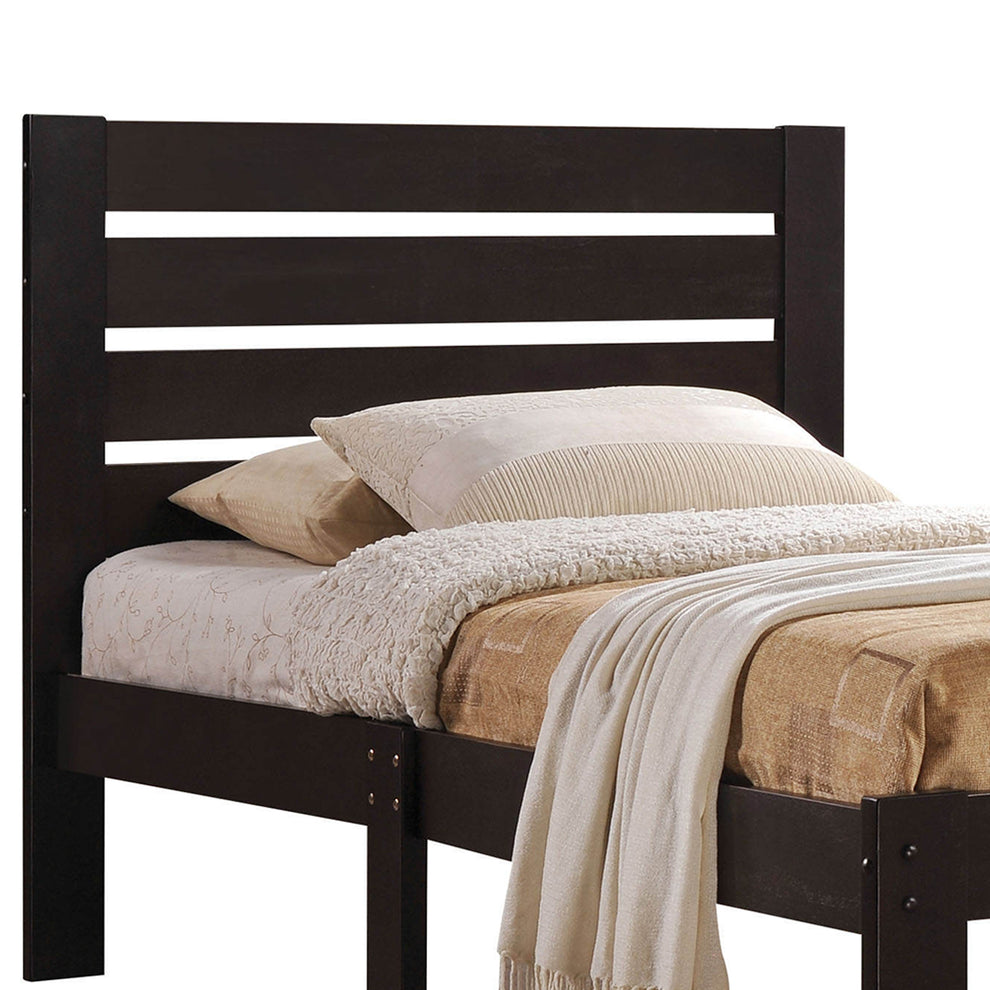 Kenney Elegant Queen Bed, Espresso By Benzara | Beds |  Modishstore  - 5