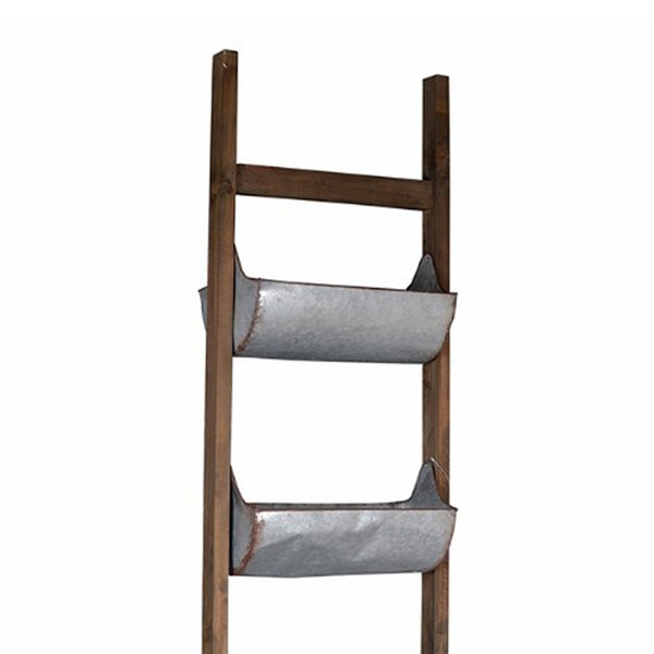 Uniquely Designed Reed Ladder Planter By Benzara | Planters, Troughs & Cachepots | Modishstore - 5