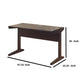 Well-Designed All Around Dark Brown Finish Desk. By Benzara | Desks |  Modishstore  - 5