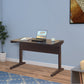 Well-Designed All Around Dark Brown Finish Desk. By Benzara | Desks |  Modishstore 