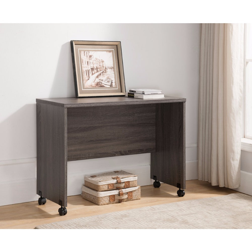 Easy Mobility Stylish Return Table, Brown By Benzara | Console Tables |  Modishstore 