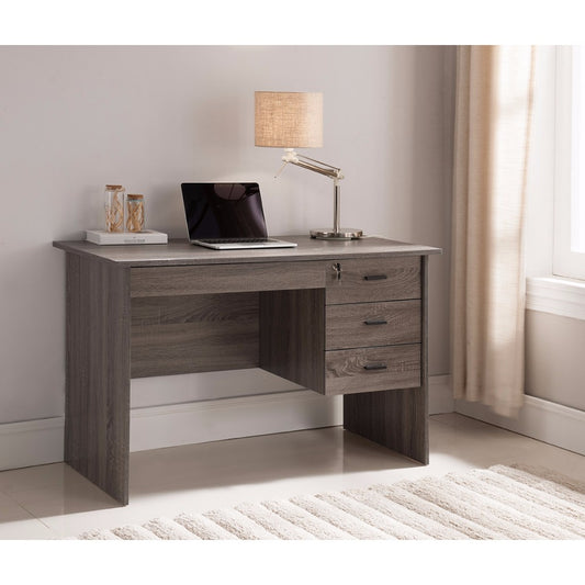 Adorning Contemporary Style Office Desk , Gray By Benzara | Desks |  Modishstore 